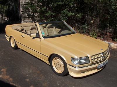 Mercedes Benz 500 Sec Cabriolet Sgs Das Nast Mb Exotenforum