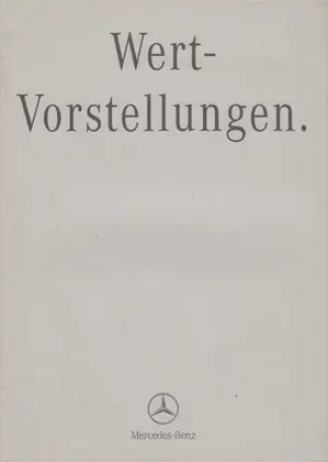 WERTVORSTELLUNGEN