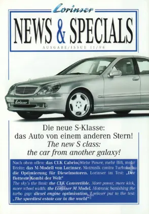 LORINSER NEWS