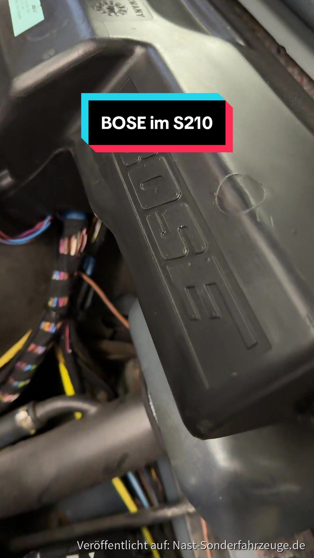 Bose #s210 #mercedes #mbbaureihende