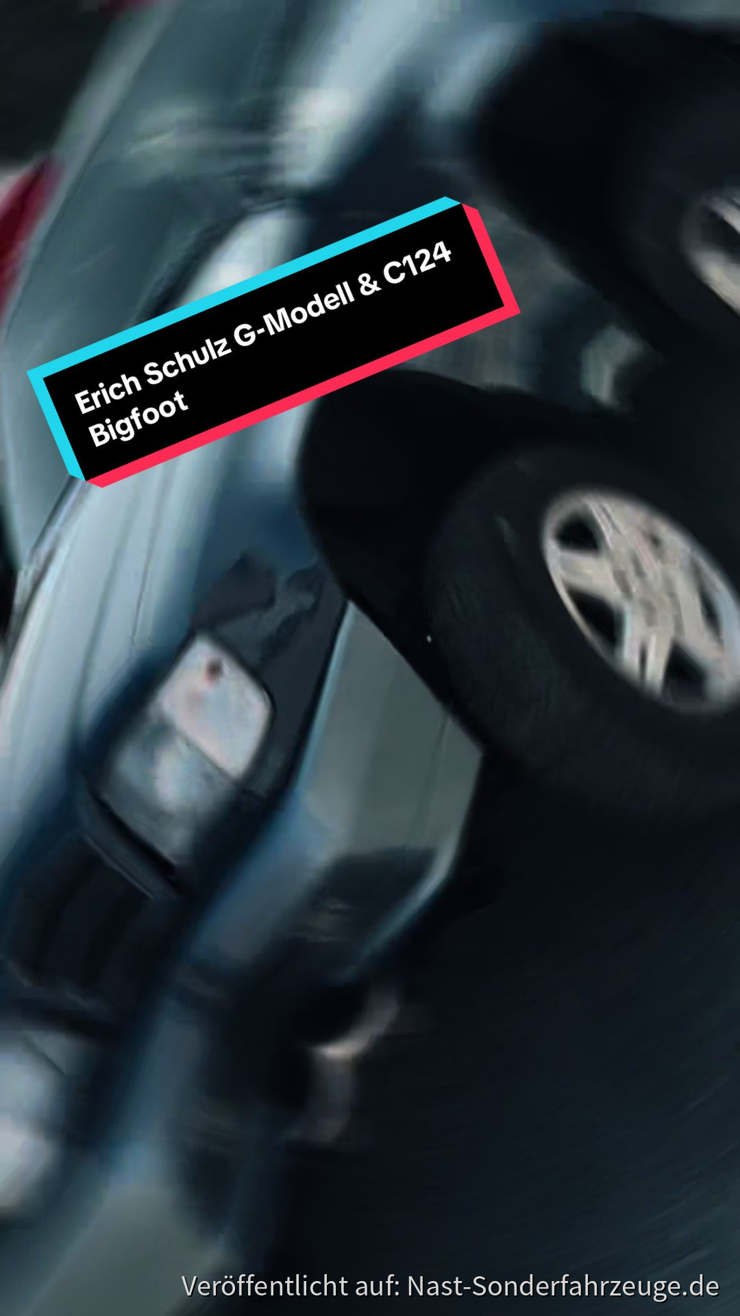 Erich Schulz G-Modell & C124 Bigfoot #mbbaureihende #mercedes #schulz #gmodell #c124