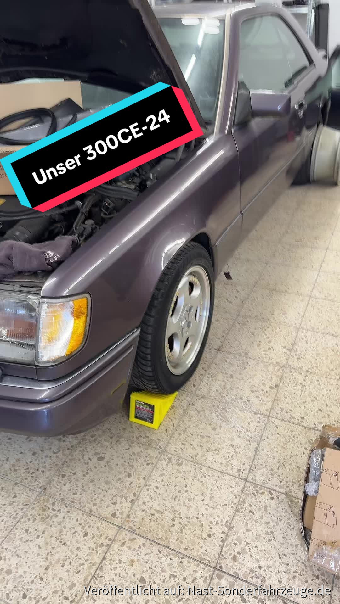 Unser 300CE-24 #mbbaureihende #mercedes #benz #c124