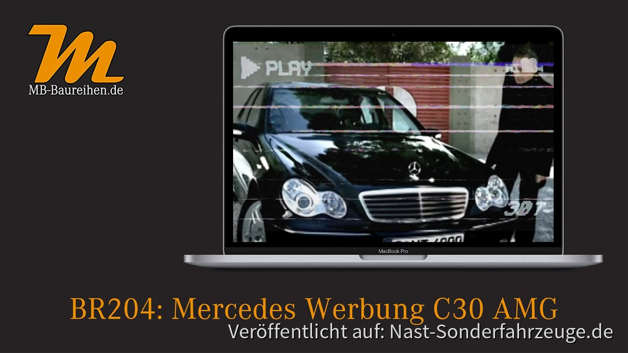 BR204: Mercedes Werbung C30 CDI AMG