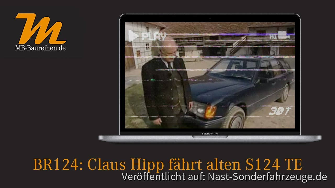 BR124: Claus Hipp fährt Mercedes S124 TE